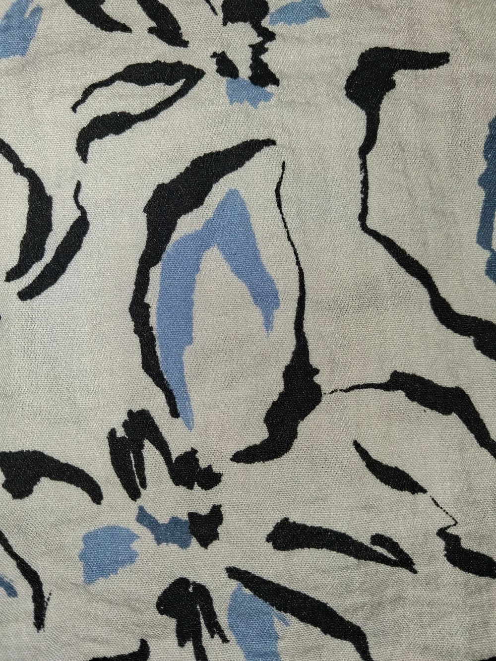 Habitat Clothes To Live In Capri Abstract Gauze Pants M - Picture 5 of 7